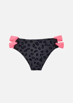 Bas de maillot KEYWEST - LEOPARD DARK IRON