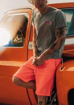Bermuda VENICES - FLUO PINK / ICE BLUE
