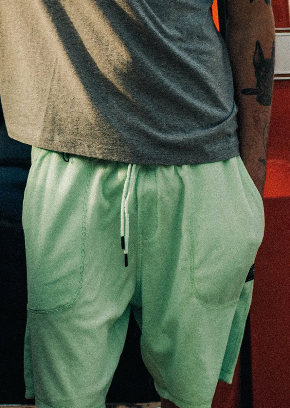 Bermuda XWISE - VERT PASTEL