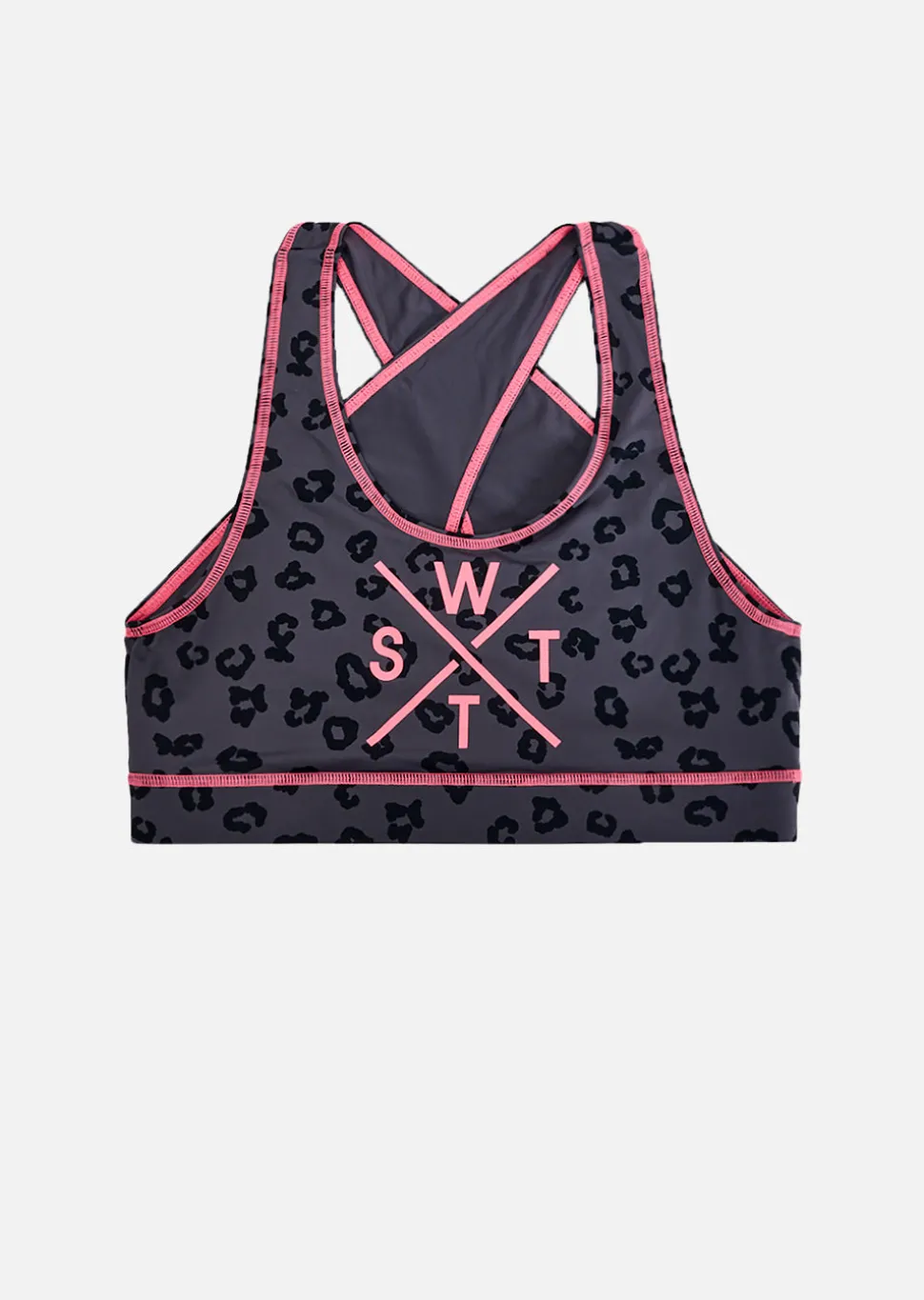 Brassière de bain XLENNOX - LEOPARD DARK IRON
