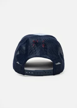 Casquette R-TOKYO - CARBON DEEP DYE ICE BLUE
