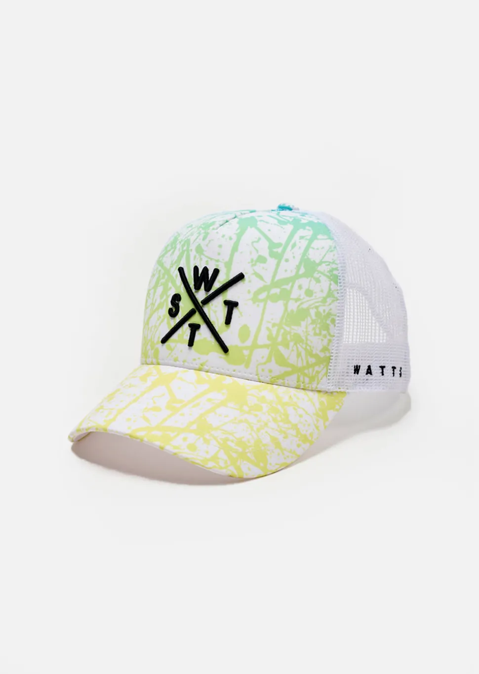 Casquette R-TOKYO - DRIPPING BLUE / GREEN