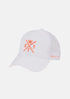 Casquette R-Tribe - Blanc / Fluo Orange