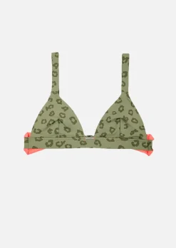 Haut de maillot NASSAU - LEOPARD OLIVE