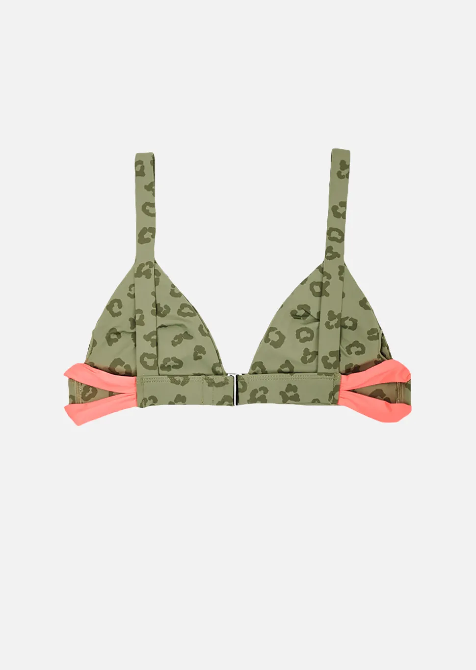 Haut de maillot NASSAU - LEOPARD OLIVE