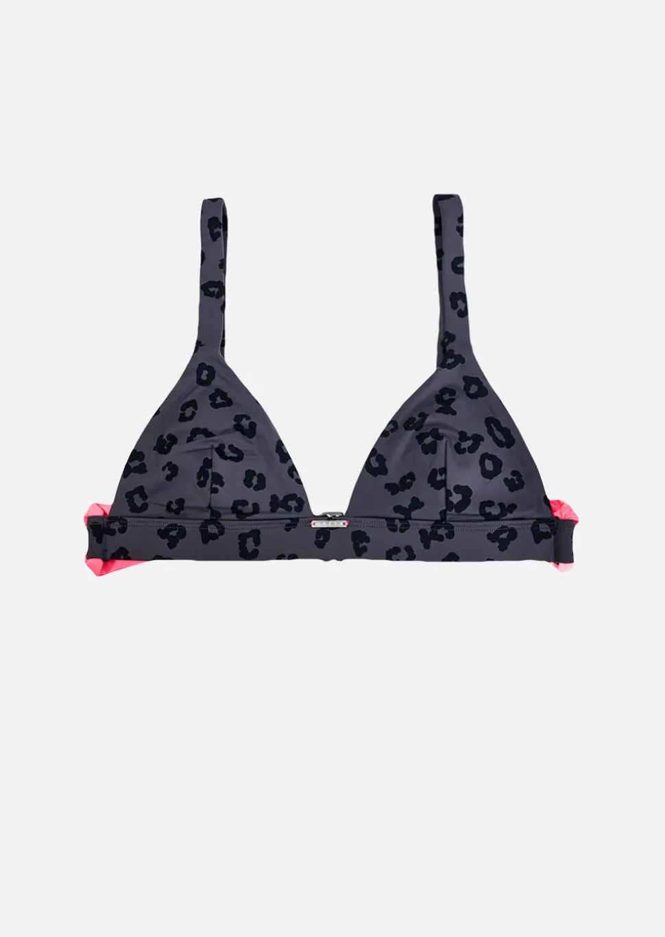 Haut de maillot NASSAU - LEOPARD DARK IRON