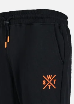 Jogging Yards - Noir et Orange Fluo
