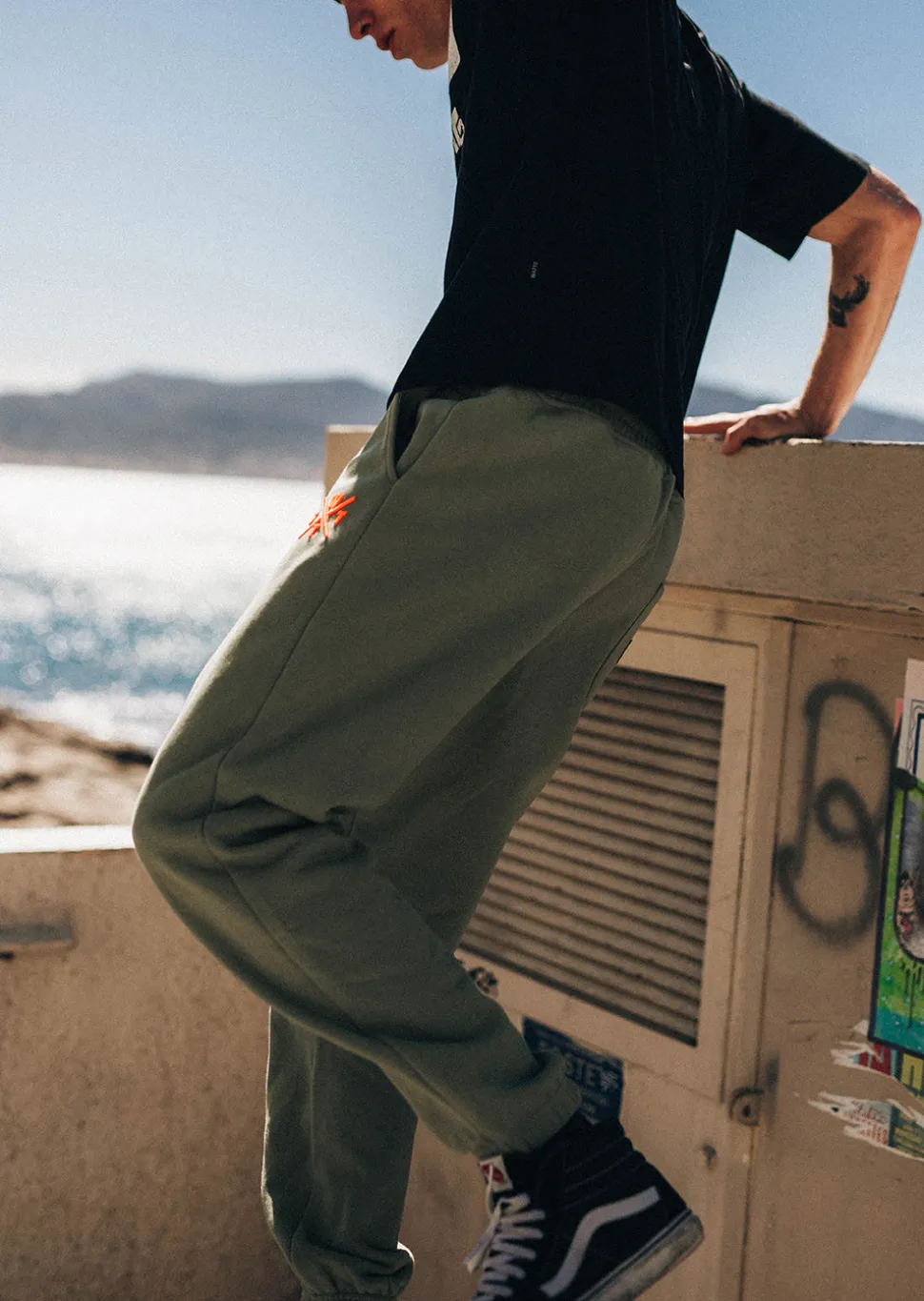 Jogging Yards - Olive