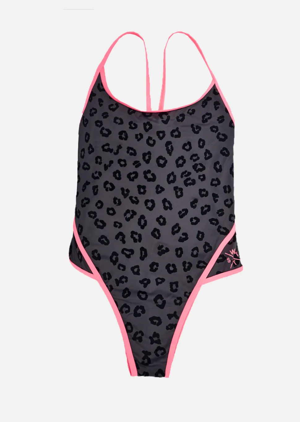 Maillot de bain OZZIE - LEOPARD DARK IRON