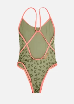 Maillot de bain OZZIE - LEOPARD OLIVE