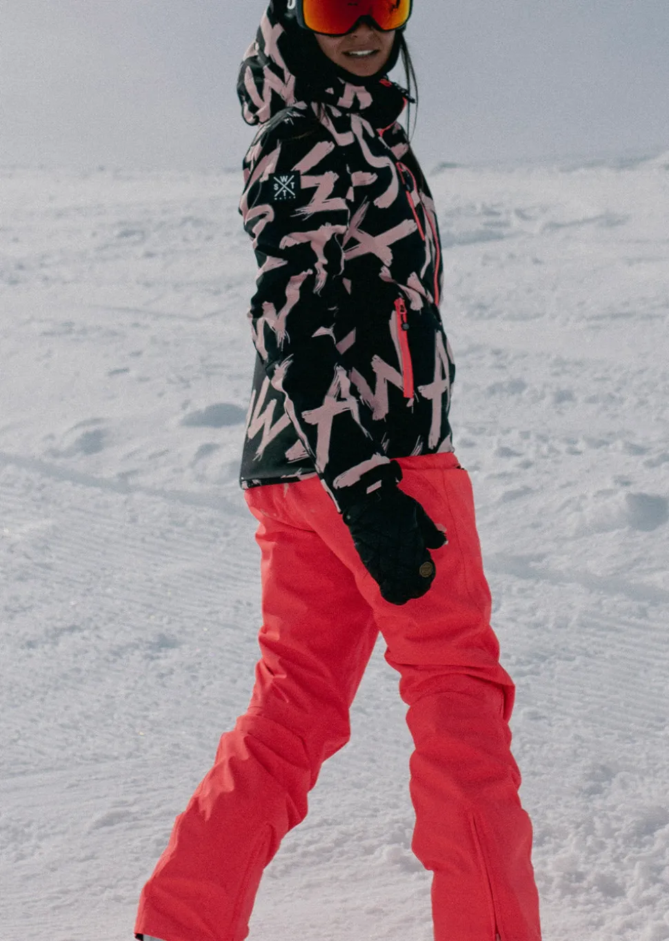 Pantalon de ski Bardo - Rose Fluo