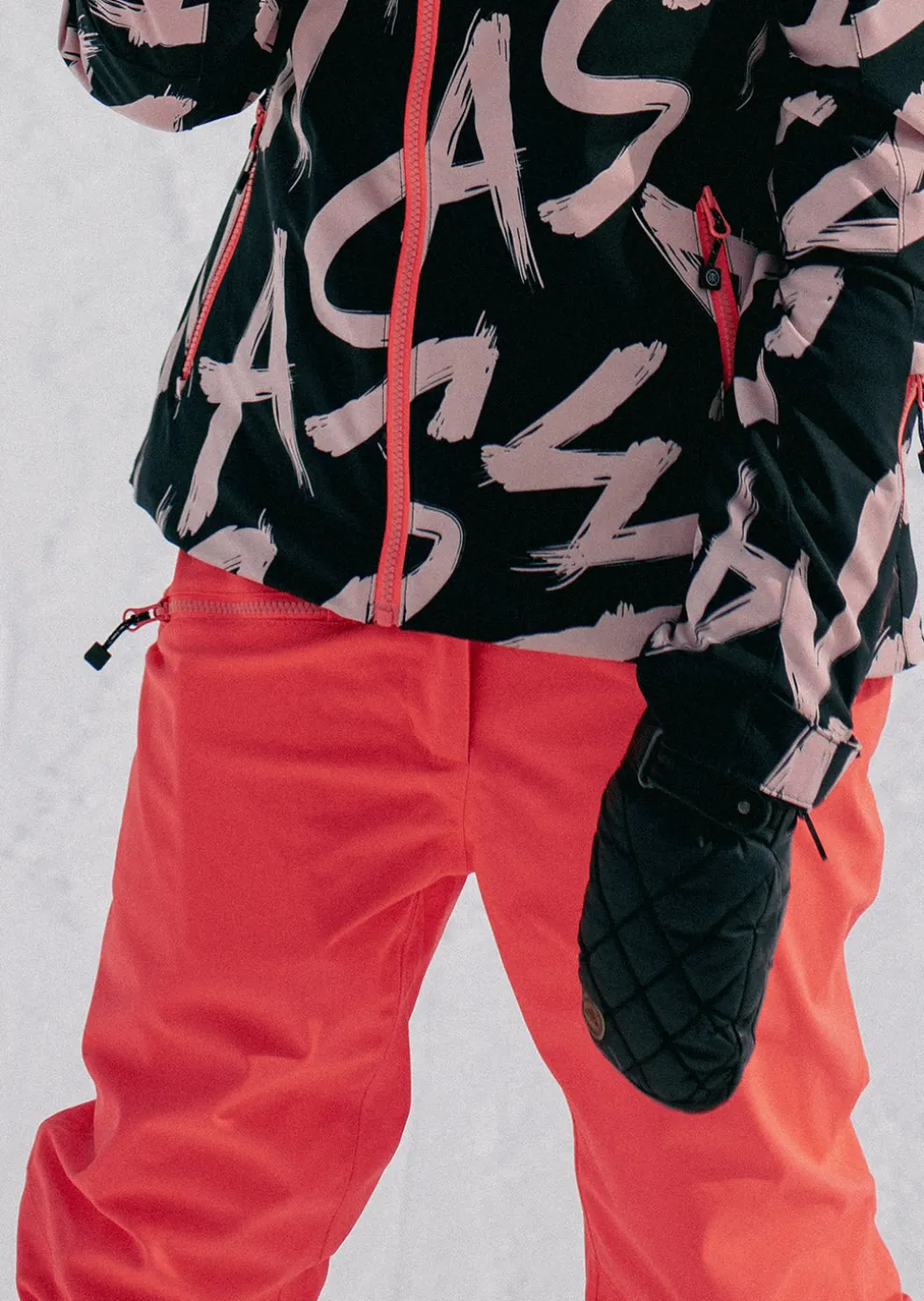 Pantalon de ski Bardo Junior - Rose Fluo
