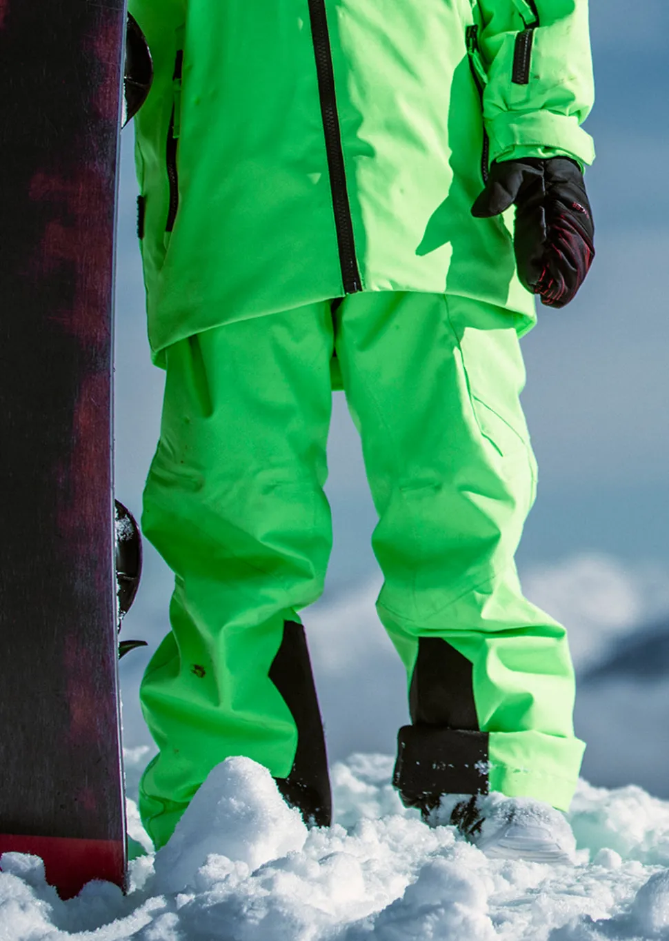 Pantalon de ski Gostt - Vert Fluo