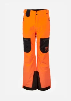 Pantalon de ski X Jib - Orange Fluo