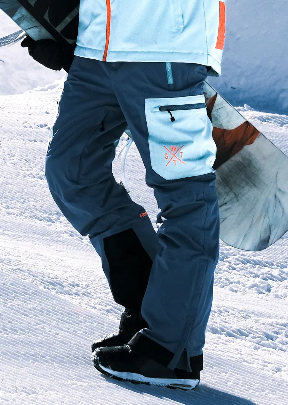 Pantalon de ski X-Elipse - Bleu Gris