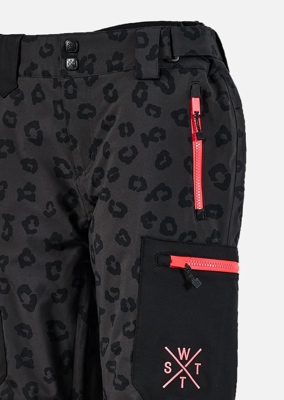 Pantalon de ski X-Elipse Junior - Imprimé léopard