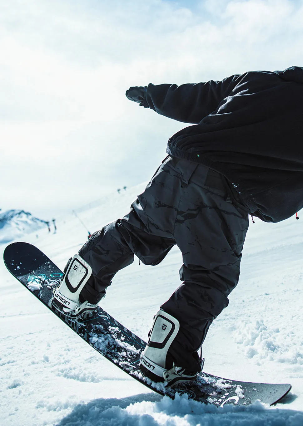Pantalon de ski X-Rodeo - Camouflage Gris Anthracite