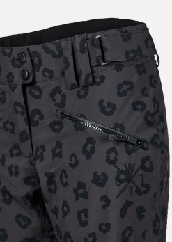 Pantalon ski Way Junior imprimé léopard