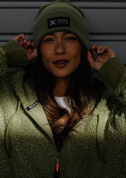 Polaire à Capuche X-Block - Olive