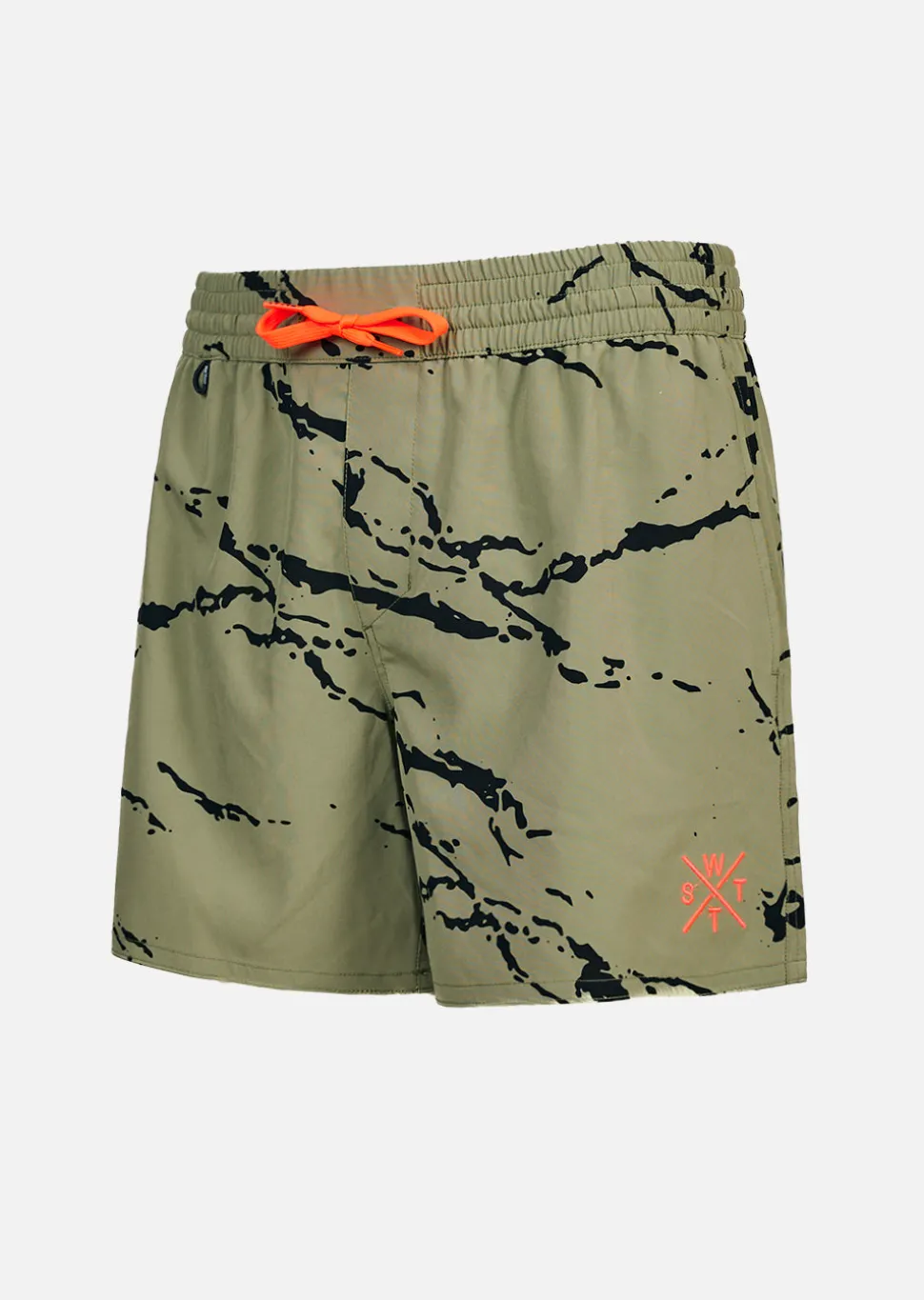 Short de bain R-Freshy - Minimal Camo Olive