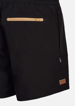 Short de bain RXCOOLZ - BLACK / BROWN
