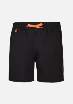 Short de bain R-Xmalibu – Noir / Orange Fluo