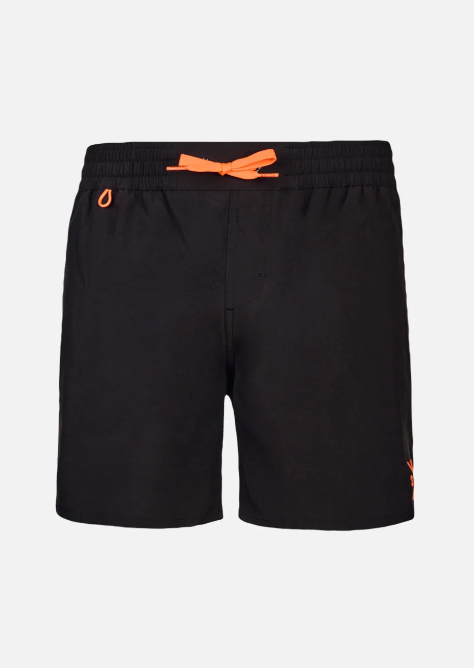 Short de bain R-Xmalibu – Noir / Orange Fluo