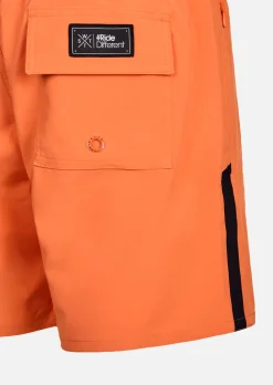 Short de bain R-Xmalibu - Orange Corail