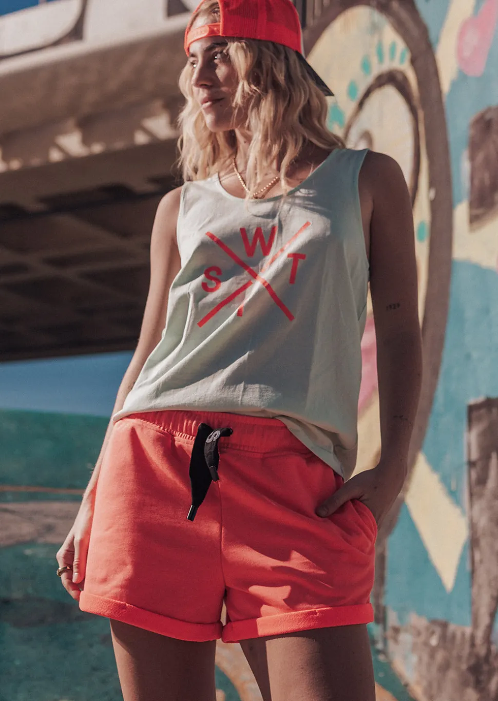 Short Noosa - Rose Fluo