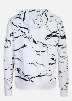 Sweat à capuche SPRAY - MINIMAL CAMO WHITE