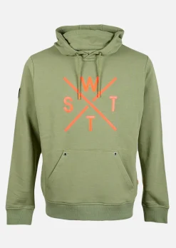 Sweat à Capuche Spray - Olive