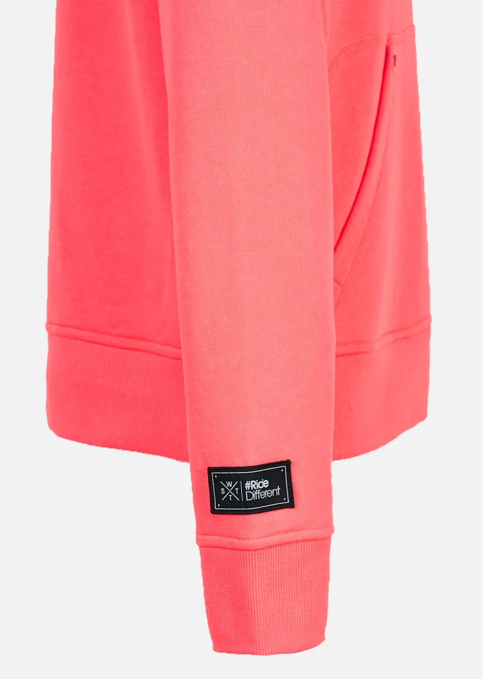 Sweat à capuche Sprays Junior - FLUO PINK / ICE BLUE