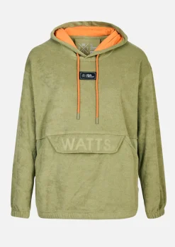 Sweat à capuche Updown - Olive