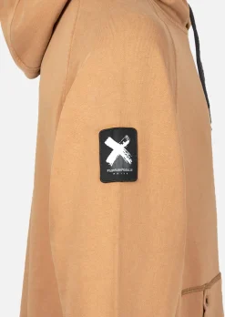 Sweat à capuche X-Dark - Marron Tabac
