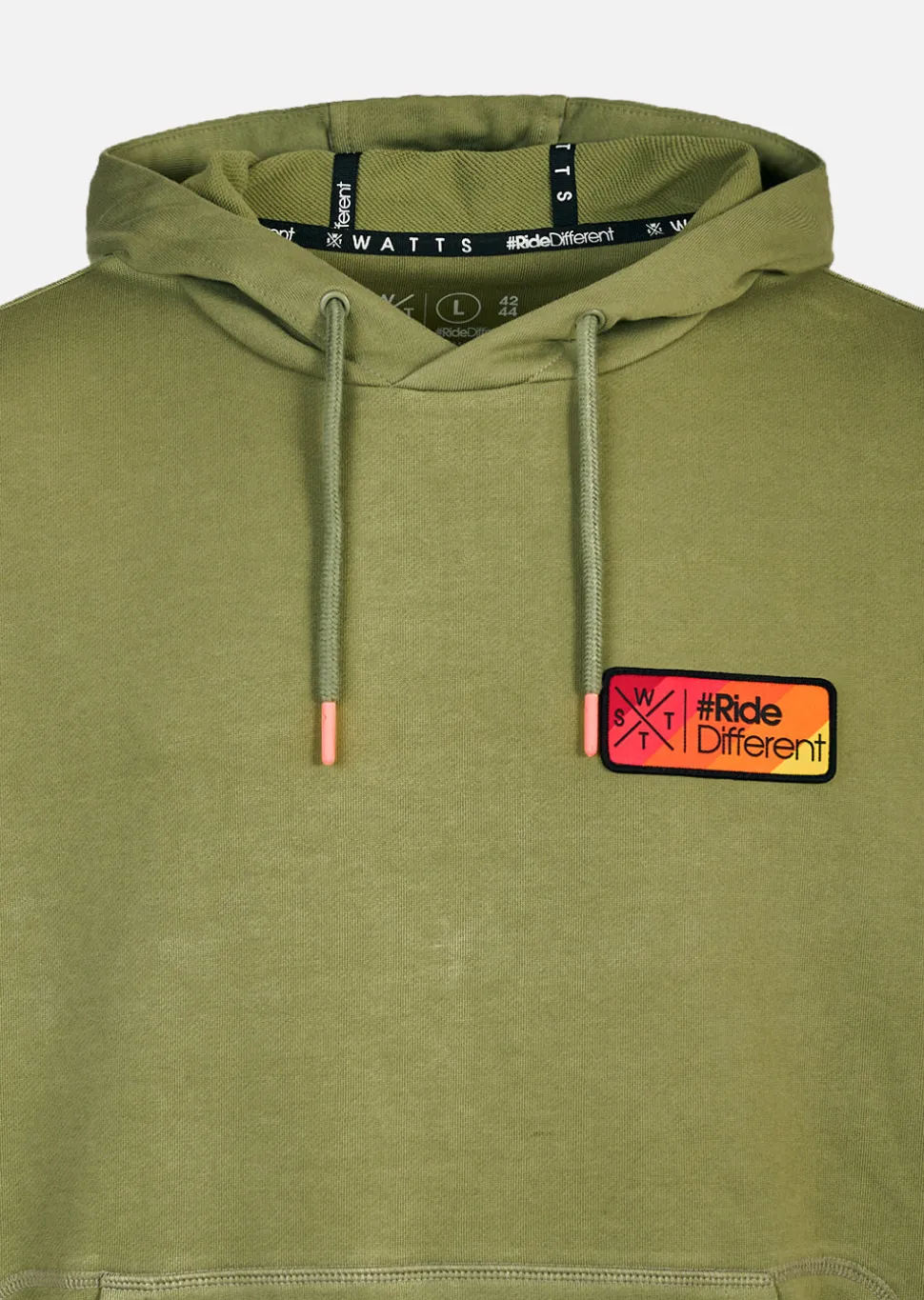 Sweat à capuche XMISSION - OLIVE