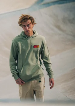 Sweat à capuche XMISSION - OLIVE