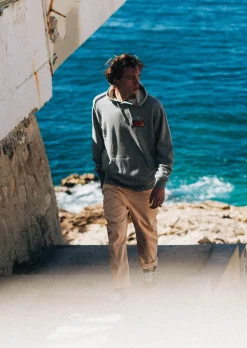Sweat à capuche XMISSION - MEDIUM MISTY GREY