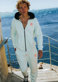 Sweat zip à capuche Blunt - Ice Blue