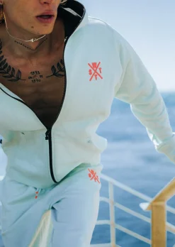 Sweat zip à capuche Blunt - Ice Blue