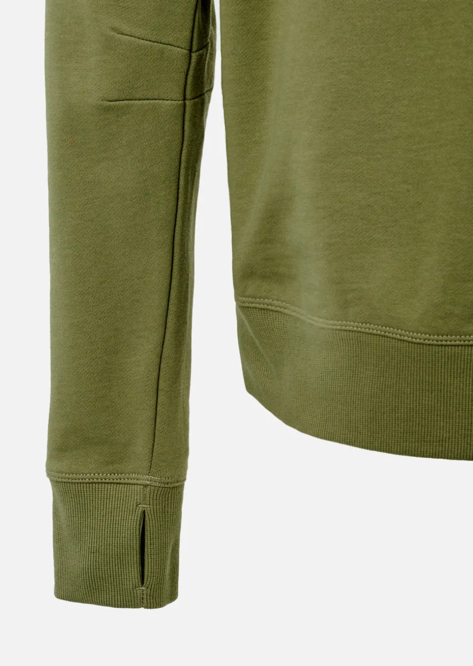 Sweat zip à capuche Blunt - Olive