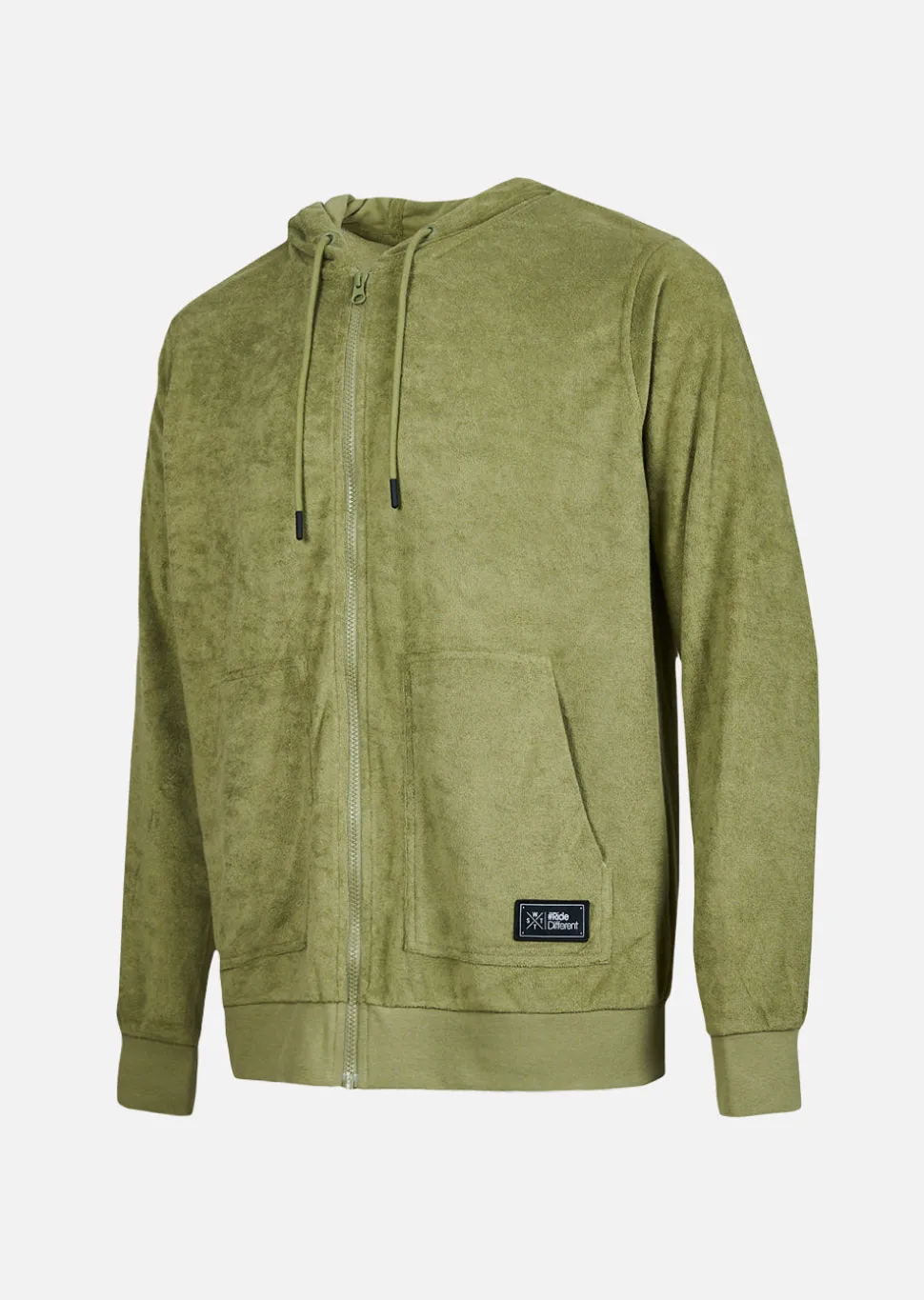 Sweat zip capuche UPWARD - OLIVE