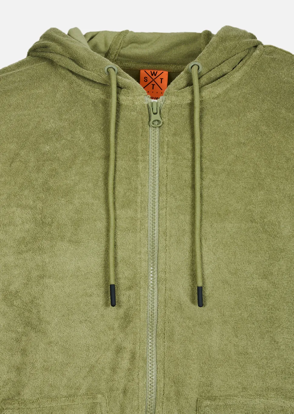 Sweat zip capuche UPWARD - OLIVE
