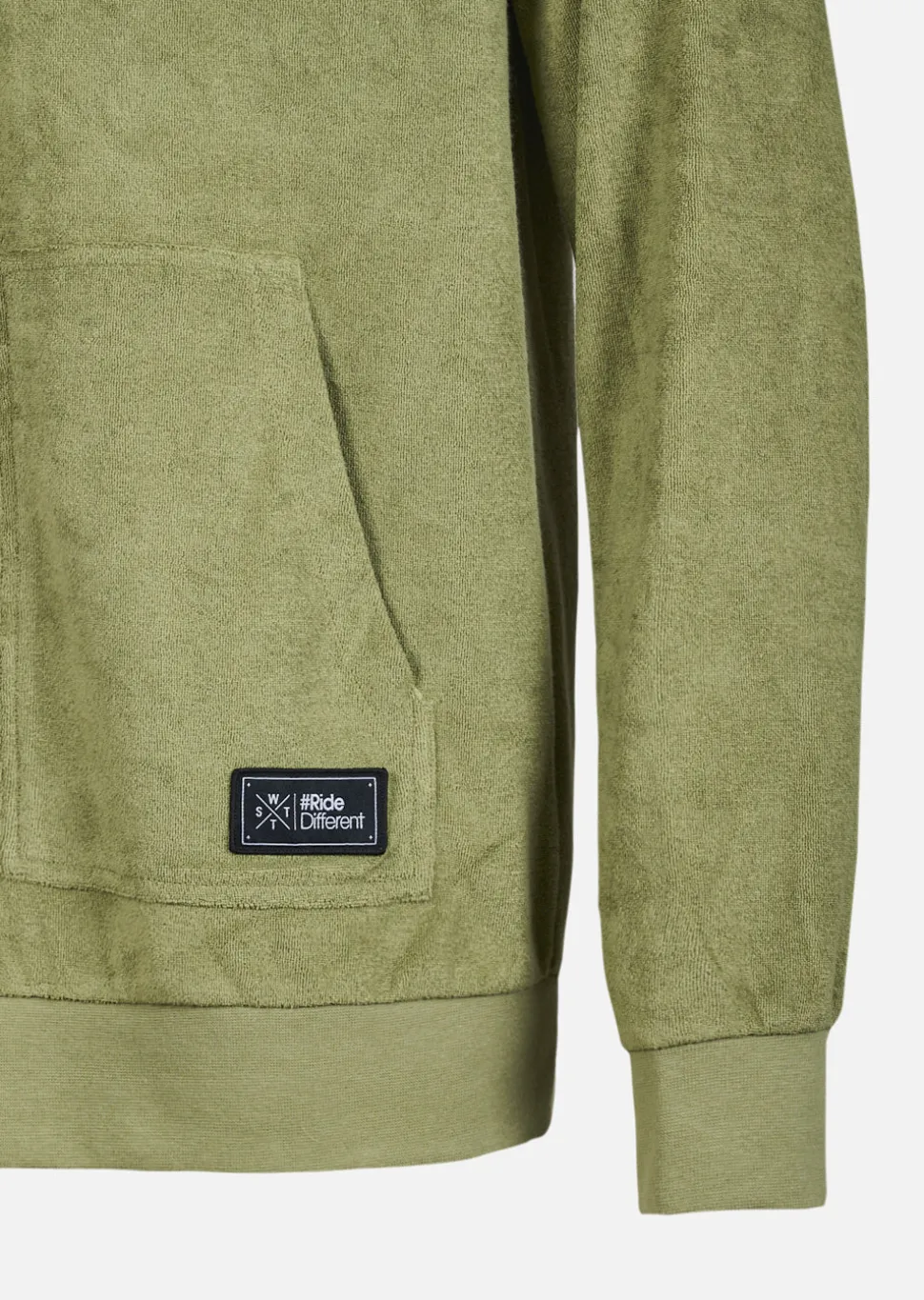 Sweat zip capuche UPWARD - OLIVE