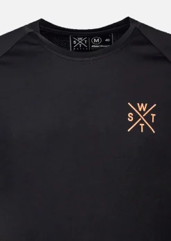 T-shirt Anti-UV PROTECH - FULL BLACK