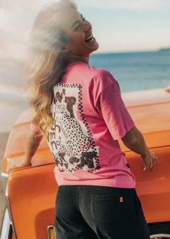 T-shirt Jag - Hot Pink
