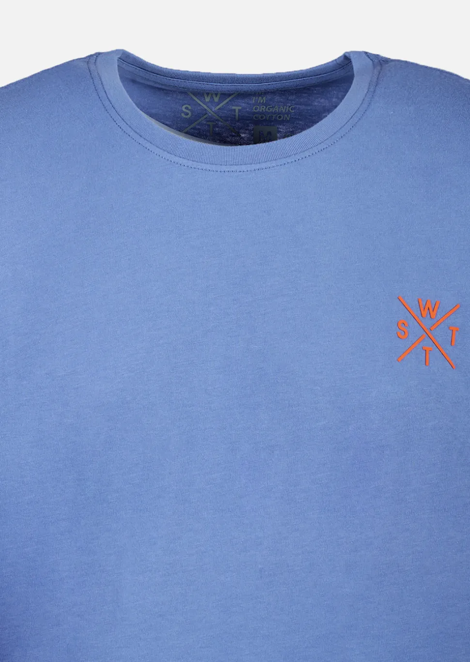 T-shirt WATTS01 - BLEU DENIM
