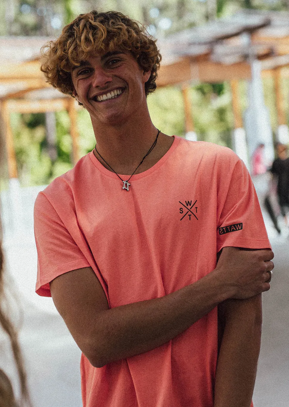 T-Shirt Watts01 - Terracota