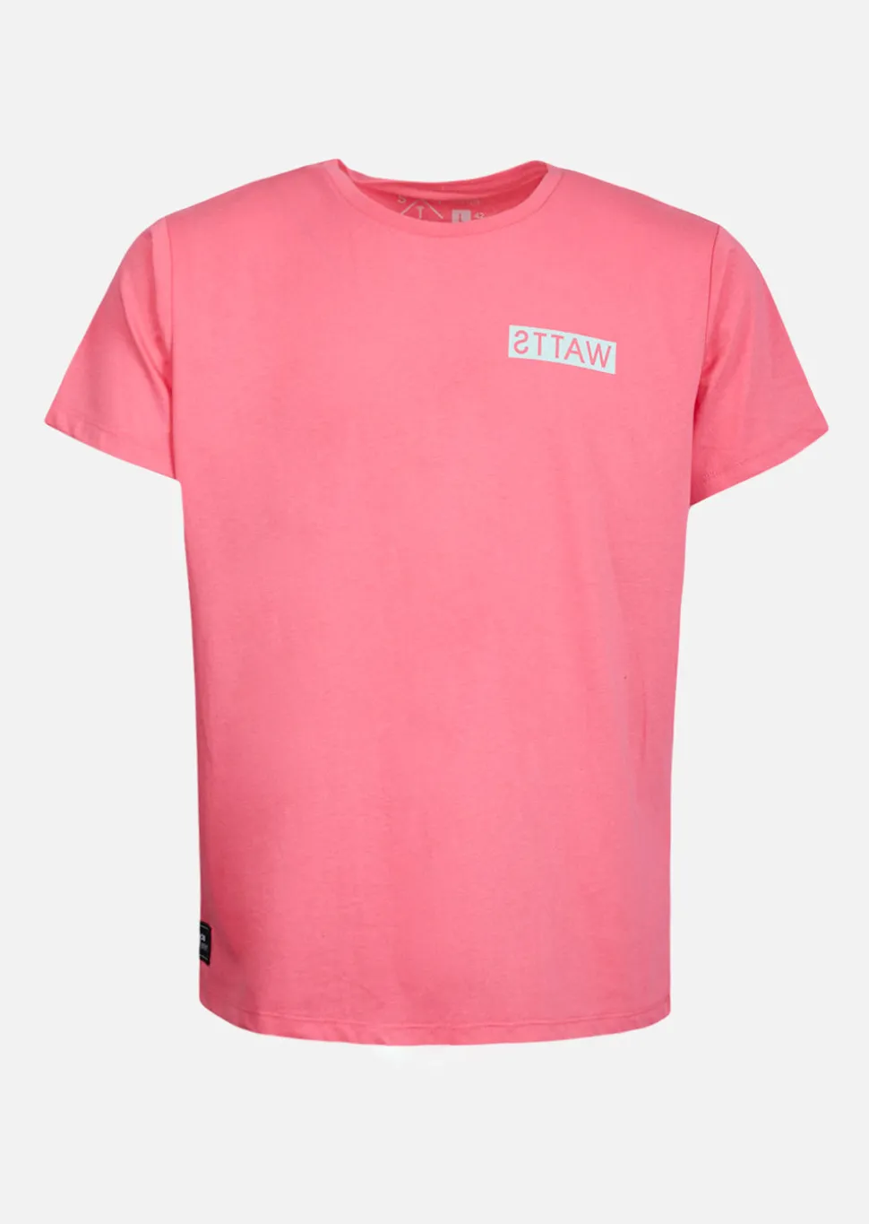 T-shirt WATTSADN - FLUO PINK / ICE BLUE