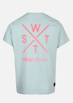 T-shirt WATTSADN - ICE BLUE
