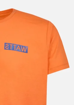 T-shirt WATTSADN - ORANGE CORAIL